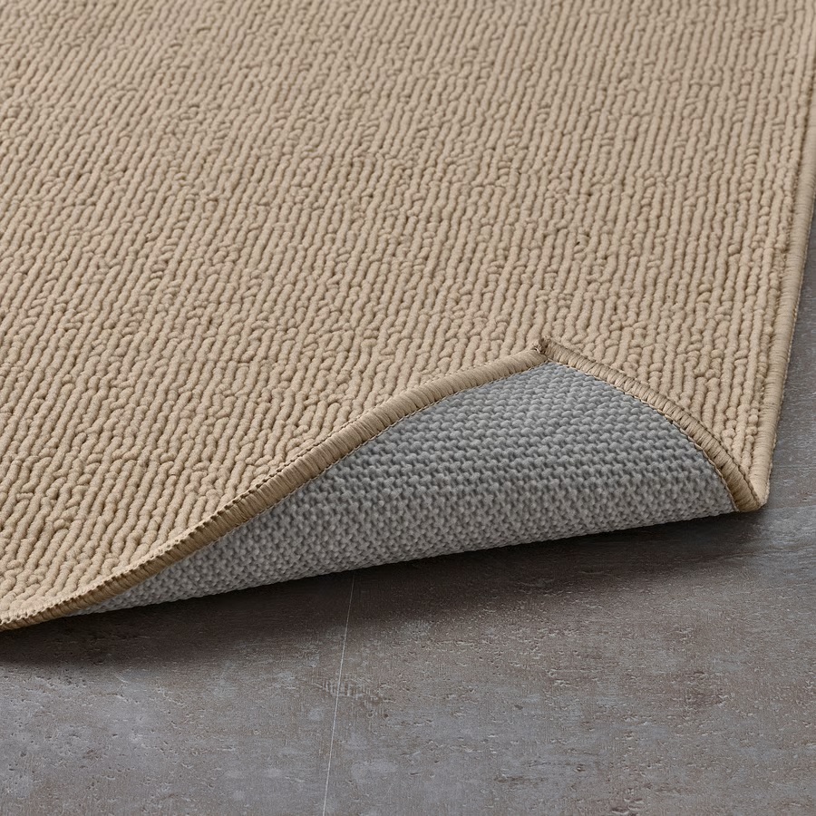 IKEA Alfombrilla de baño, beige, 40x60 cm FINTSEN