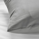 IKEA Funda P/Almohada, Gris claro /2 unidad (50x60cm) DVALA