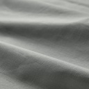 IKEA Funda P/Almohada, Gris claro /2 unidad (50x60cm) DVALA