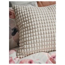 IKEA Funda de almohada /Blanco marfil (50x50cm) SVARTPOPPEL