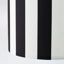 IKEA Lámpara Colgante Blanco/Negro RINGSTA / HAVSDJUP (42cm)