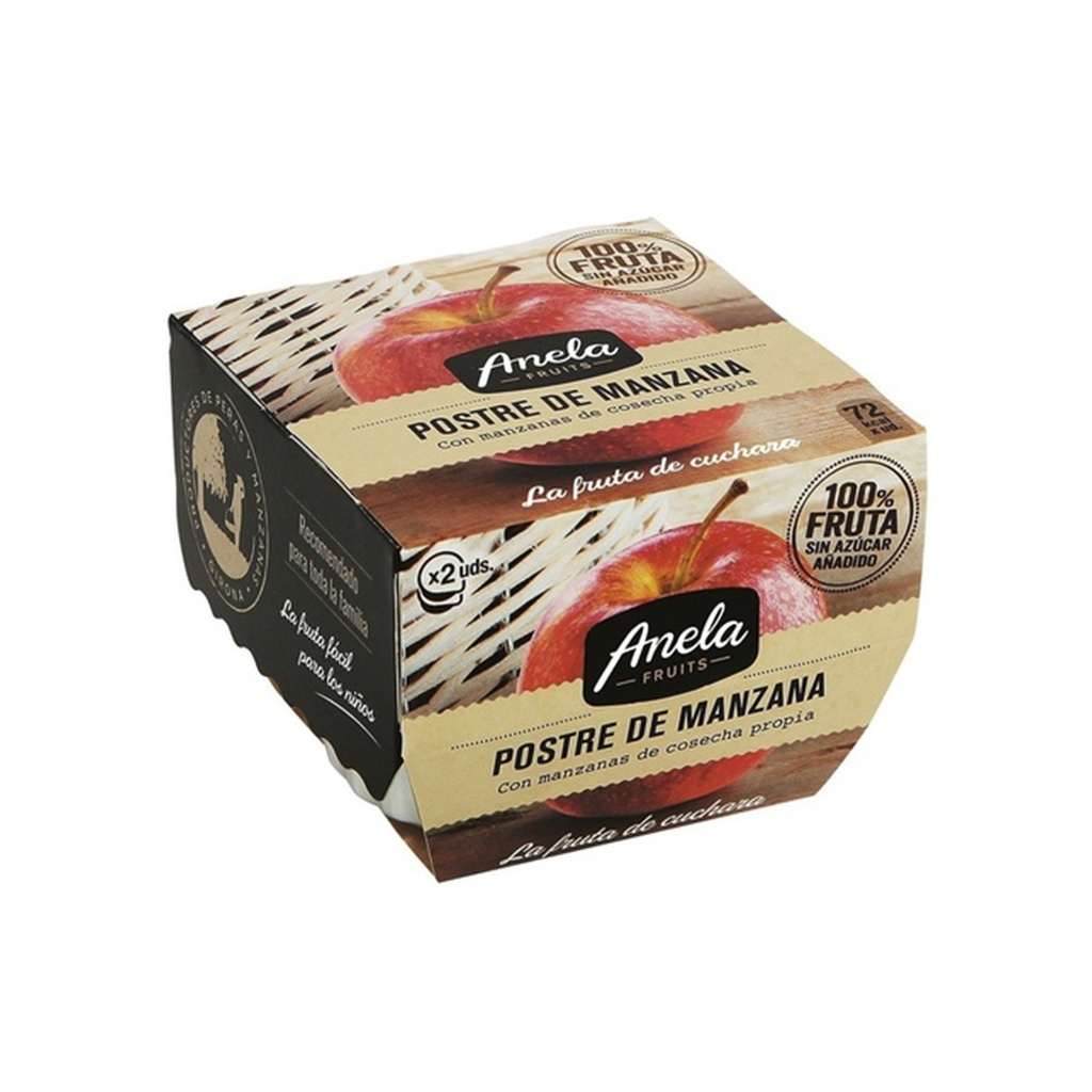 Postre de Manzana ANELA FRUITS (2x100g)