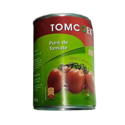 Puré de Tomate 10% TOMCOEX (400g) (con abrefácil)
