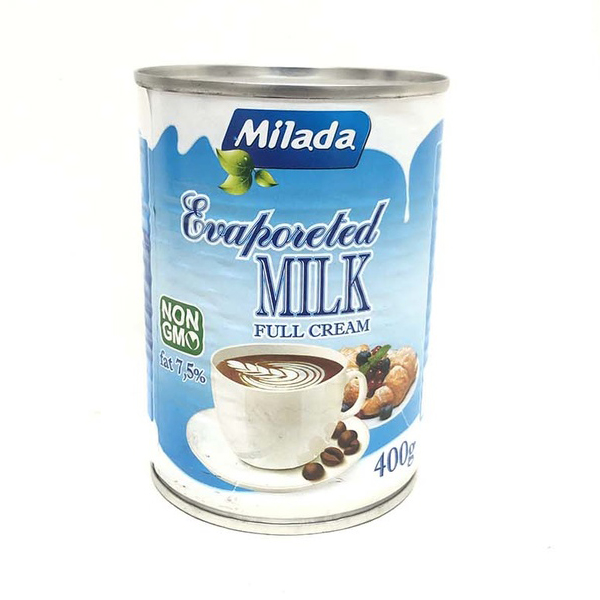 Leche Evaporada Grasa 7,5% MILADA (400g)