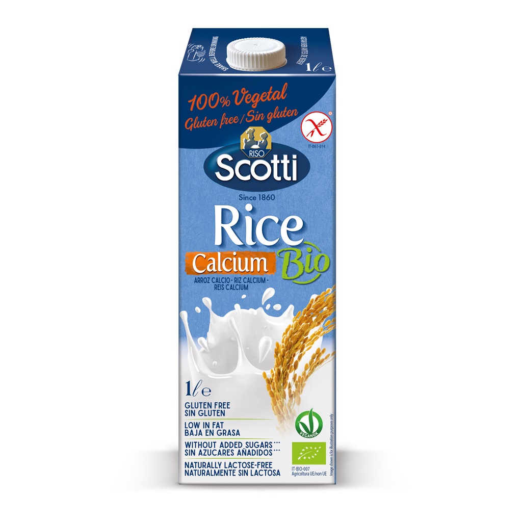 Bebida de Arroz con Calcio SCOTTI (1L)