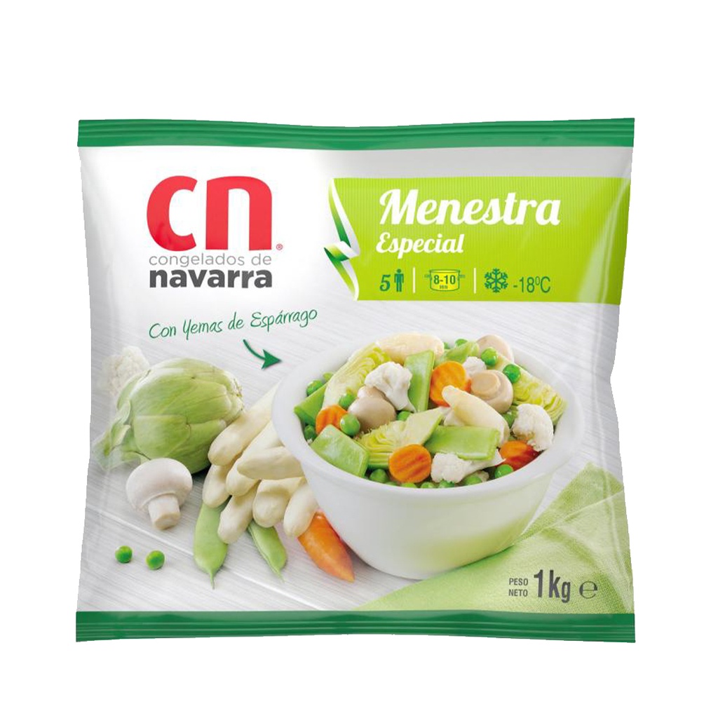 Menestra Especial CONGELADOS NAVARRA (1kg)