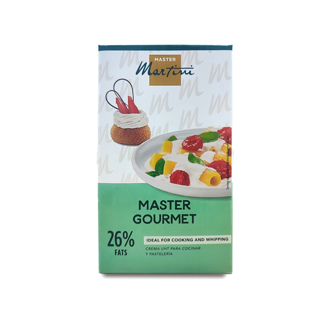 Crema Vegetal Sin Azúcar P/ Cocina MASTER MARTINI (1L)