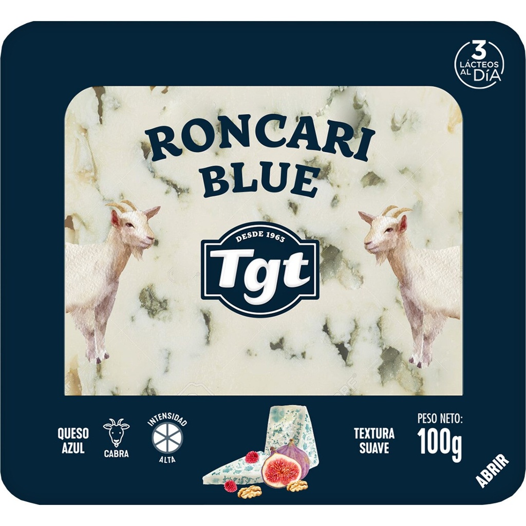 Queso Azul Cuñas RONCARI-BLUE (100g)