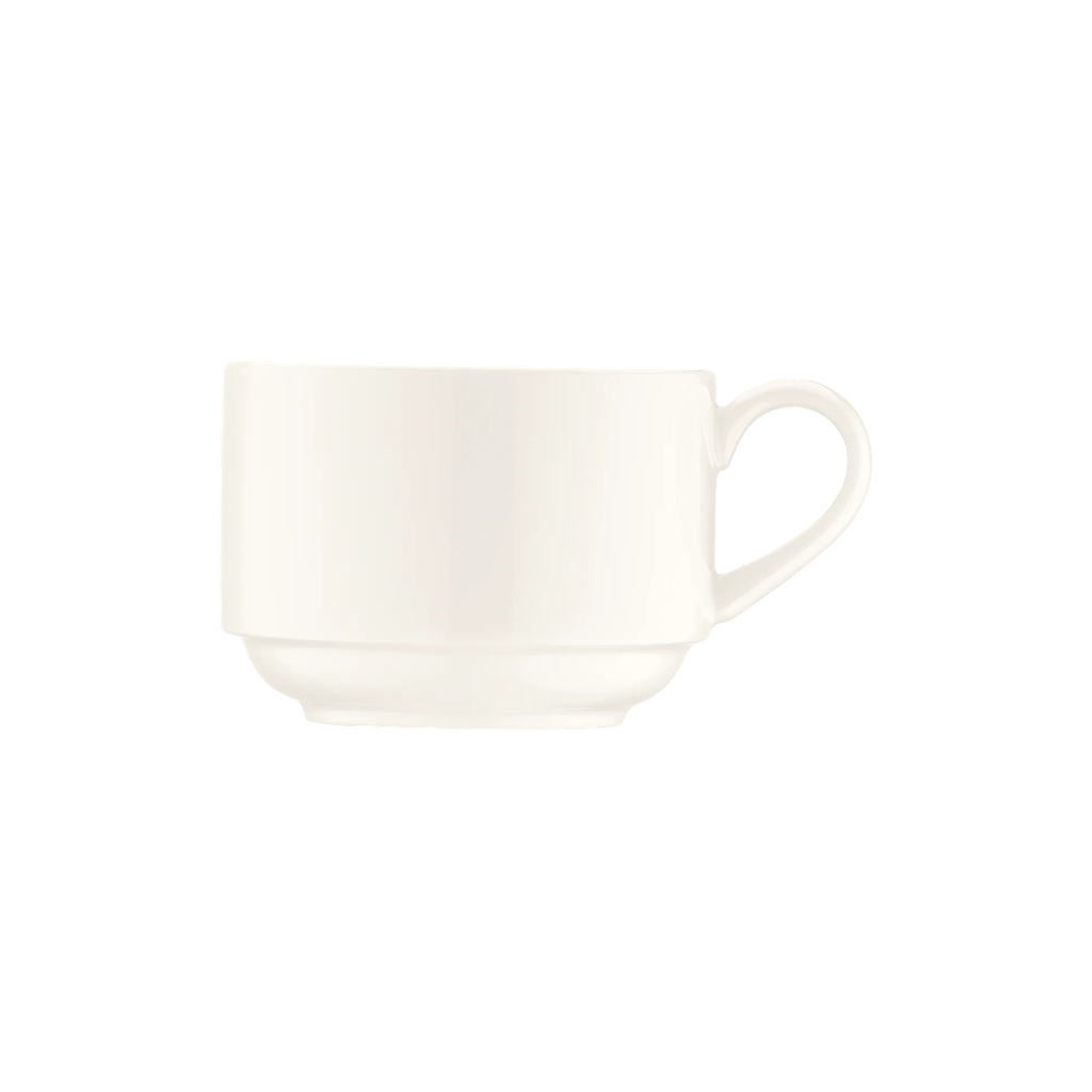 Taza de Café C/Leche de Porcelana BANQUET BLANCA BONNA (21cl)