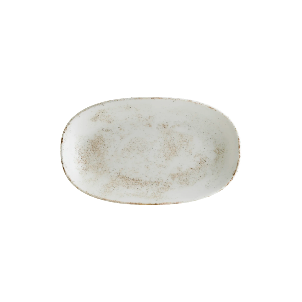Plato Oval de Porcelana NACROUS MATT GOURMET BONNA (29x17cm)
