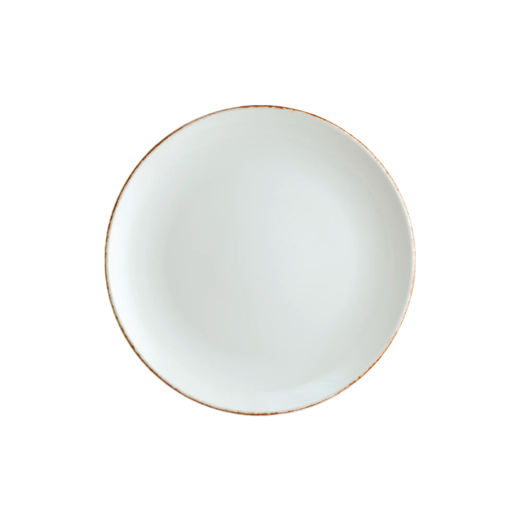 Plato Llano de Porcelana RETRO GOURMET BONNA (21cm)