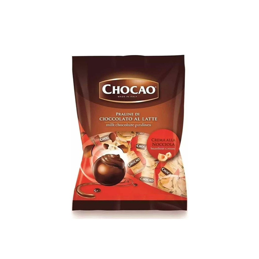 Praline de Chocolate C/Leche Relleno C/Crema de Avellana VERGANI (100g)