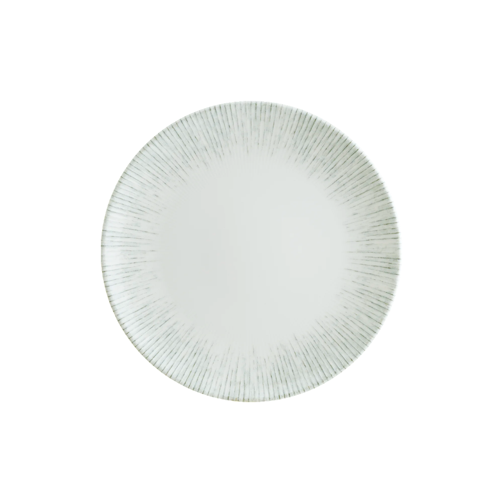 Plato Llano de Porcelana (25cm) IRIS GOURMET BONNA