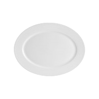 Fuente Oval C/Ala de Porcelana (33cm) PERLA VISTA ALEGRE