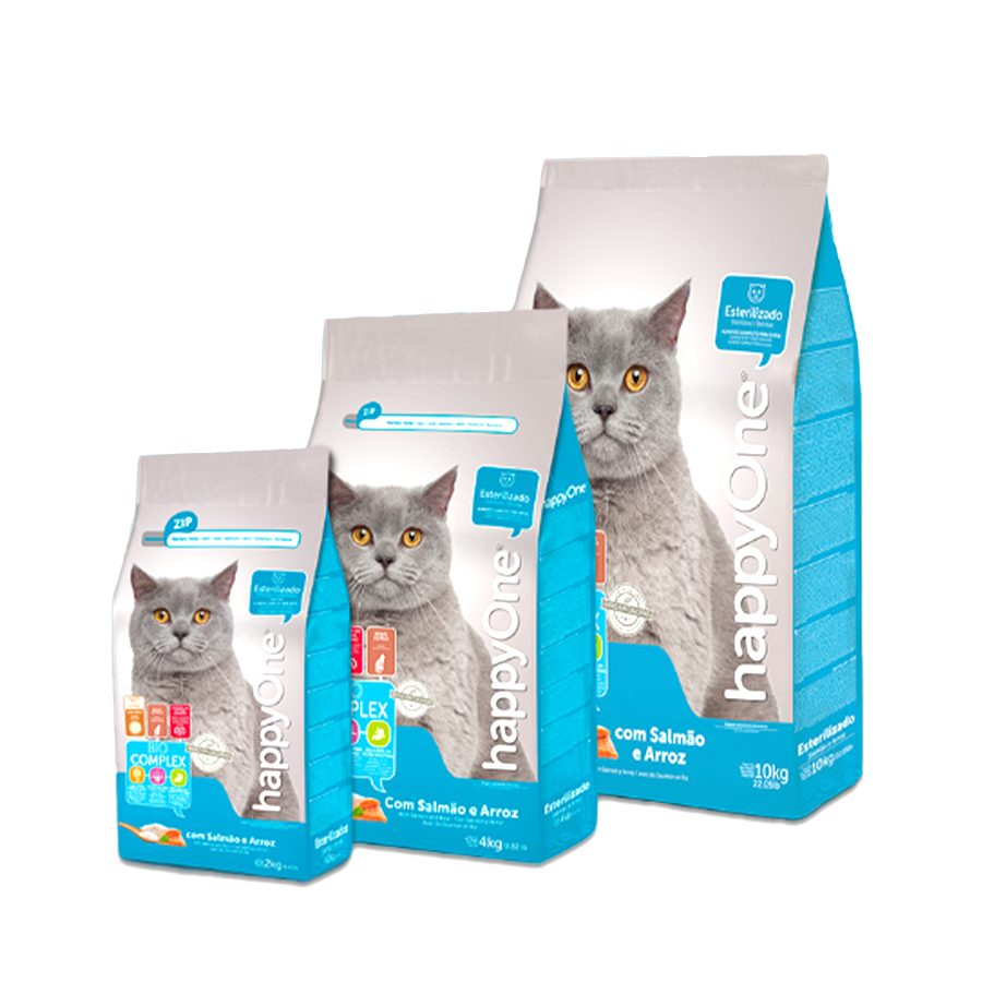 Pienso P/Gato Esterilizado HAPPYONE (4Kg)