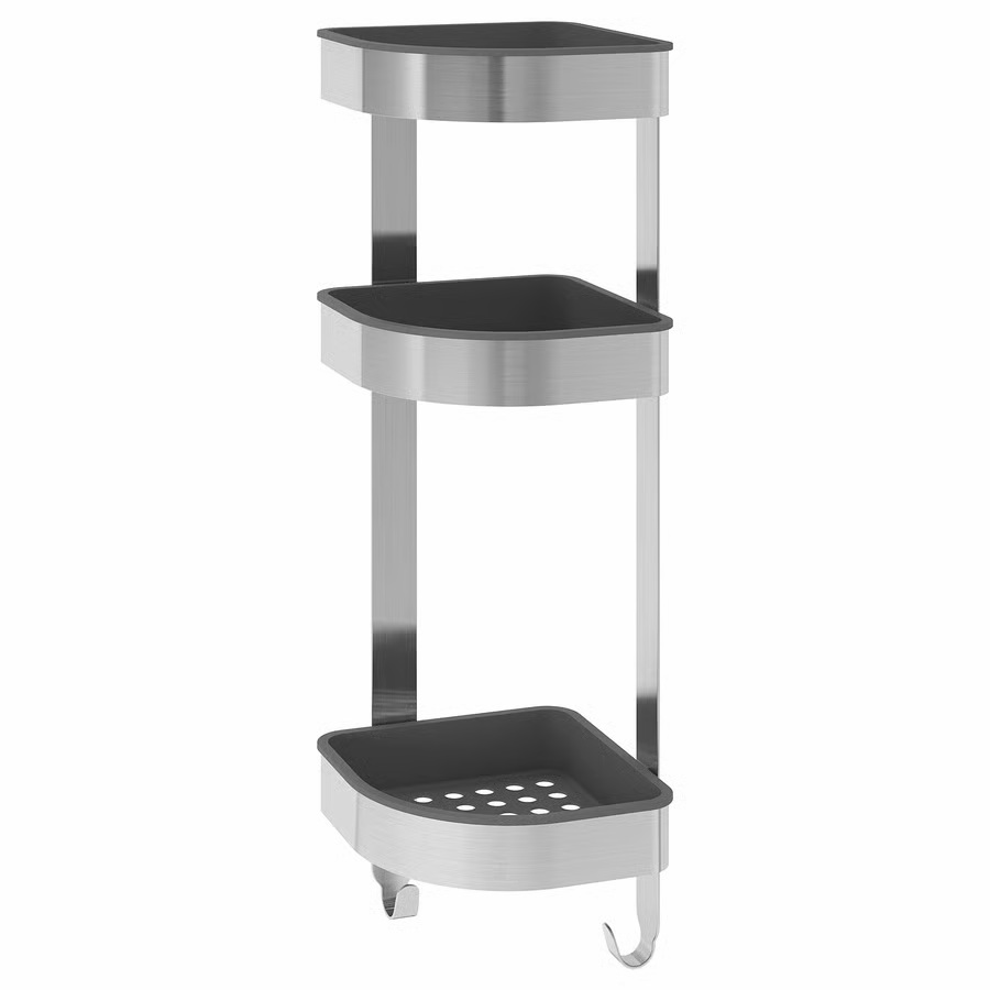 IKEA Estantería de Esquina P/Pared (19x58cm) BROGRUND