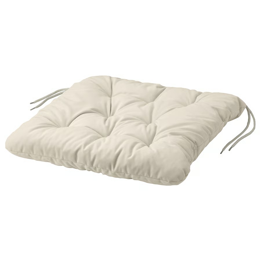 IKEA  Cojín Silla de Exterior Beige Grisáceo (44x44cm) KUDDARNA