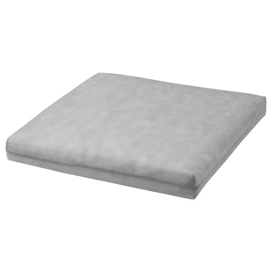 IKEA Cojín Interior Asiento Exterior Gris (62x62cm) DUVHOLMEN