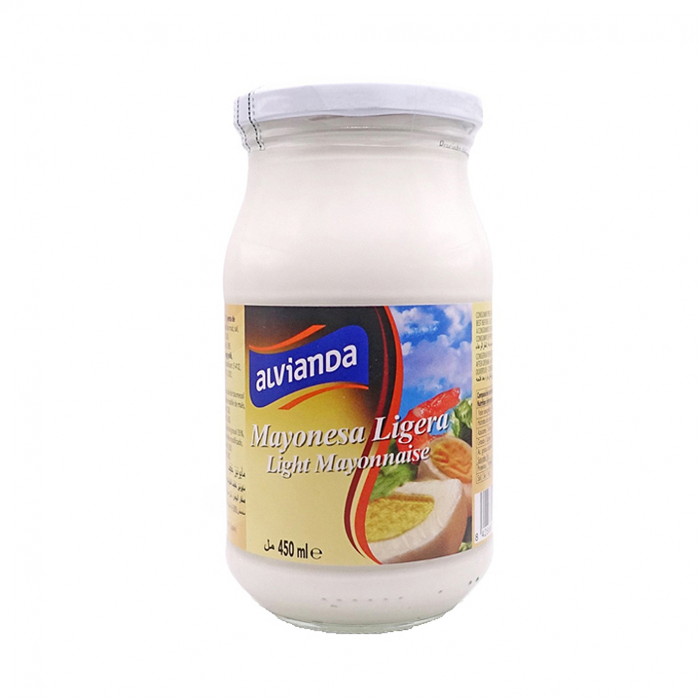 Mayonesa Ligera 35% MG ALVIANDA (450ml)