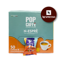 Cápsulas N-Esprè Mezcla Arábica POP CAFFE (50 x 5.5g)