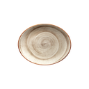 Plato Oval de Porcelana TERRAIN GOURMET BONNA (34x19cm)