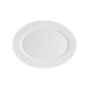 Fuente Oval C/Ala de Porcelana (33cm) PERLA VISTA ALEGRE