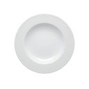 Plato Llano de Porcelana (27cm) ESCORIAL BLANCA VISTA ALEGRE