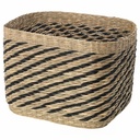 IKEA Cesta Junco Color Negro (32x23x23cm) GOTTERN