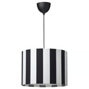 IKEA Lámpara Colgante Blanco/Negro RINGSTA/HAVSDJUP (42cm)
