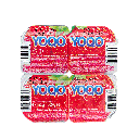 Postre Lácteo sabor Fresa YOQO (4 x 125g)